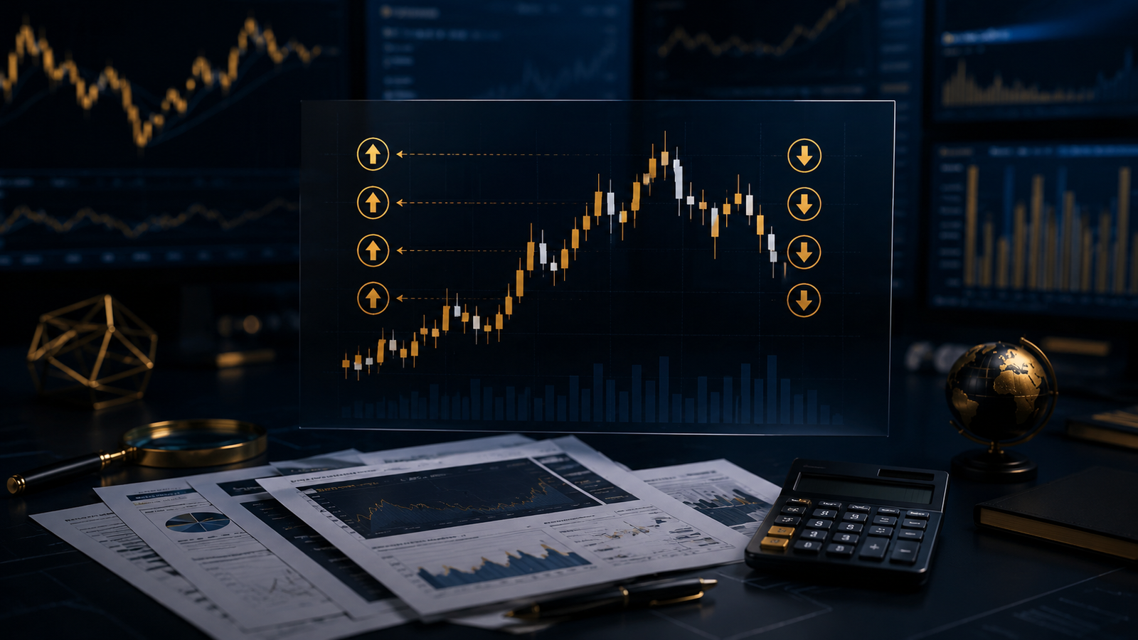 Investor reviewing analyst changes during a disciplined pre-market routine