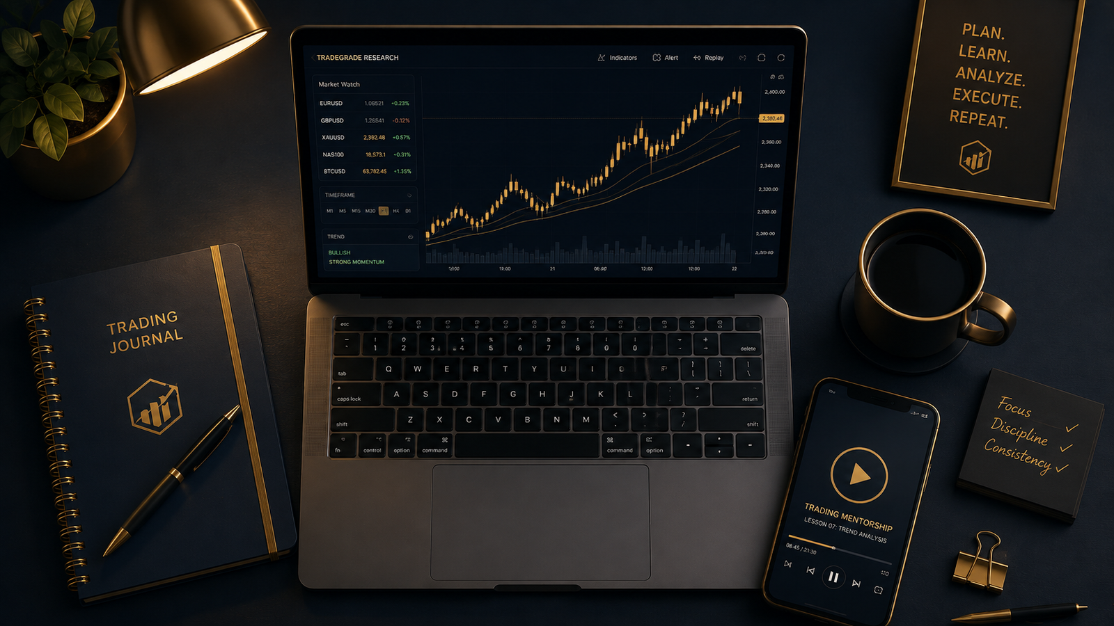 trading mentor 2026 studying YouTube trading education channels
