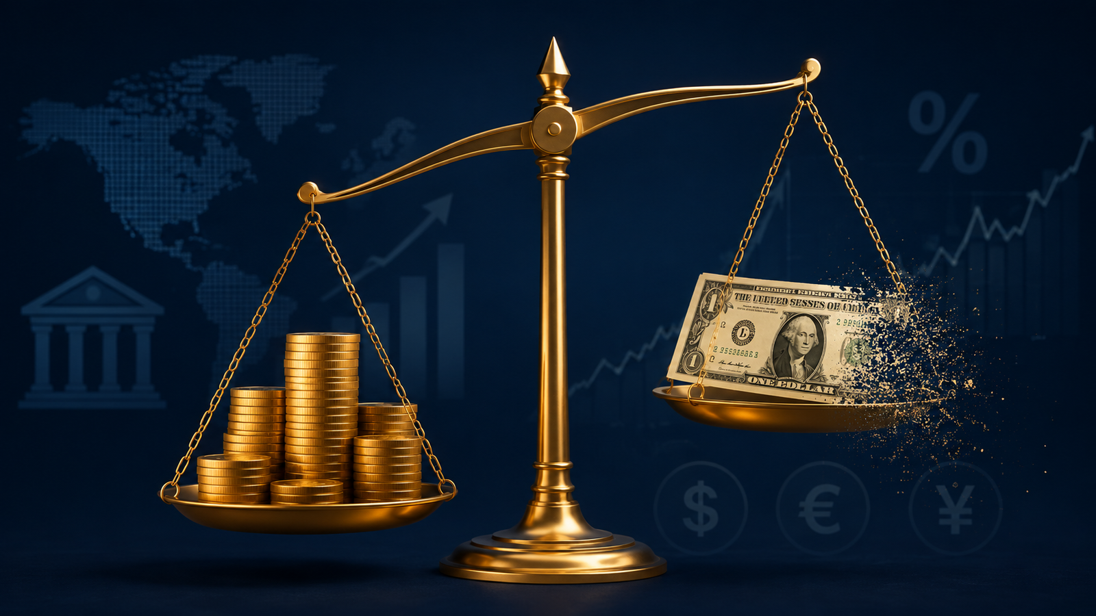 trading gold 2026 forces behind the rally central banks inflation dollar